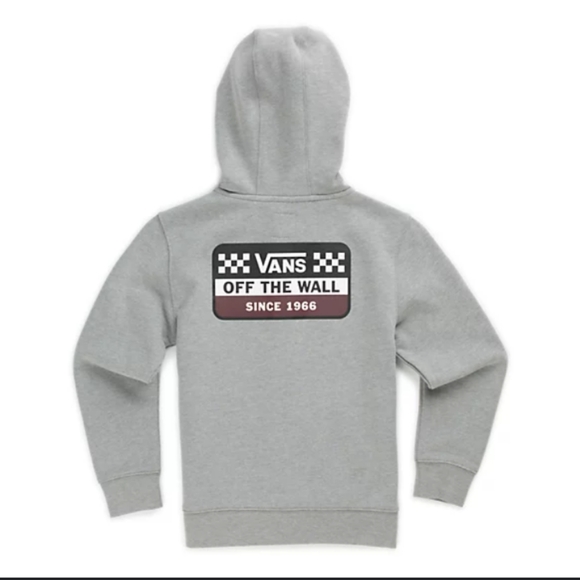 Kids VANS Racing Off The Wall Zip Sweatshirt - Picture 2 of 11